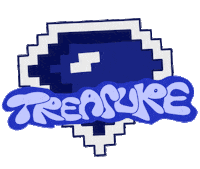 Pixel Treasure Sticker