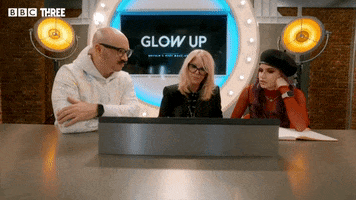Make-Up Reaction GIF by BBC Three