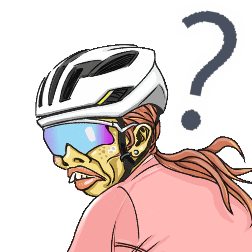 Confused Illustration Sticker