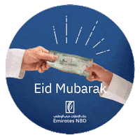 Eid Al Fitr Money Sticker by EmiratesNBD