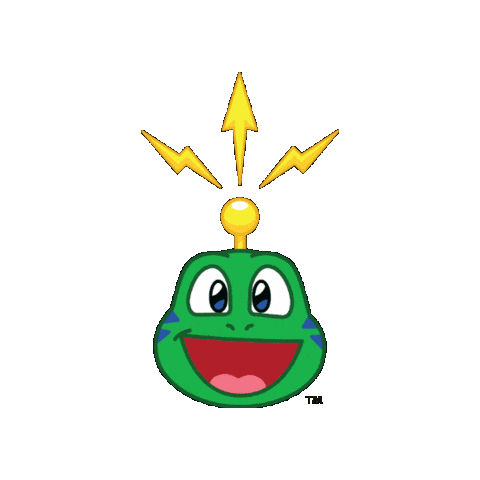 Frog Smile Sticker by Geocaching HQ