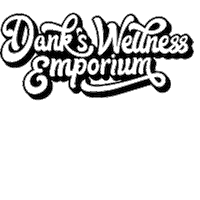 Danks_Wonder_Emporium logo black yellow smoke Sticker