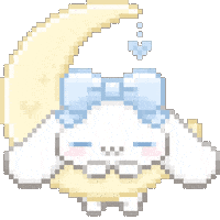 Hello Kitty Sleeping Sticker