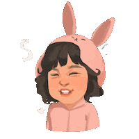 Girl Kids Sticker