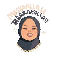 Girl Islam Sticker