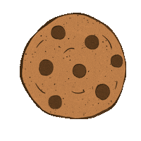 Chocolate Chip Illustration Sticker