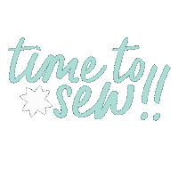 kpcreates sew metime quilt quilting Sticker
