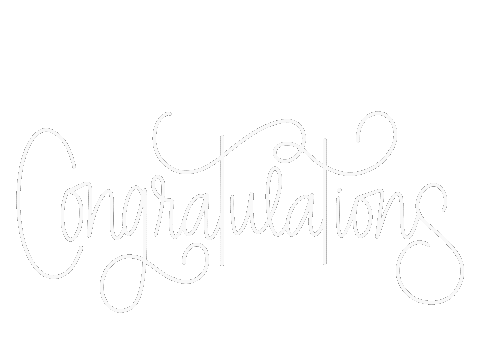 Wedding Celebrate Sticker by Mandy.makes.it