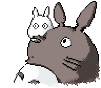 my neighbor totoro STICKER