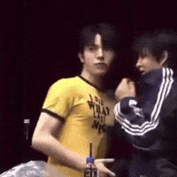 Park Jihoon Hug GIF
