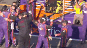 excited denny hamlin GIF by NASCAR