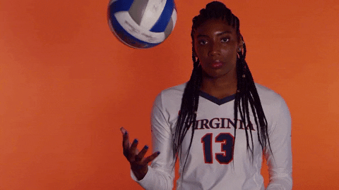 VirginiaAthletics giphyupload uva virginiasports uvavolleyball GIF