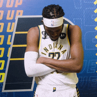 Staring Isaiah Jackson GIF by Indiana Pacers