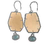 dcadefdesigns handmade jewelry earrings crystals Sticker