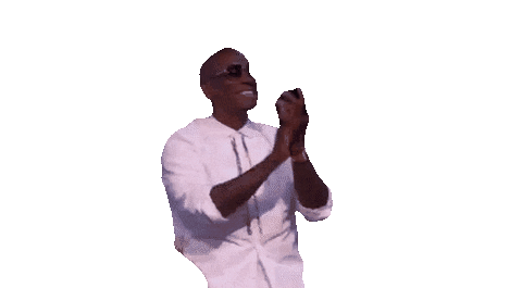 Tyrese Gibson Clapping Sticker by Alissandra