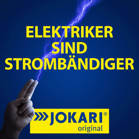 Blitz Strom GIF by JOKARI-Krampe GmbH