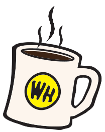 WaffleHouseOfficial coffee cup coffee mug hot coffee waffle house Sticker