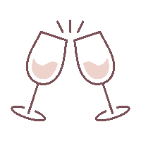 JessWorks cheers jessica proost wijnen Sticker
