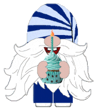 Happy Birthday Gnome Sticker