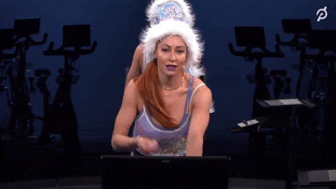 Holiday Jess King GIF by Peloton