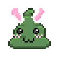 Art Shitting Sticker by Poopies.io