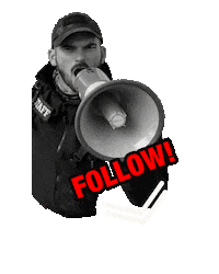 Follow Us Sticker by Italian Blade Events