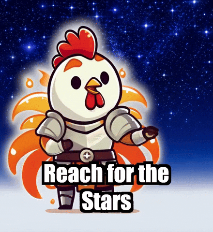 Hope Reach For The Stars GIF by Zorooster