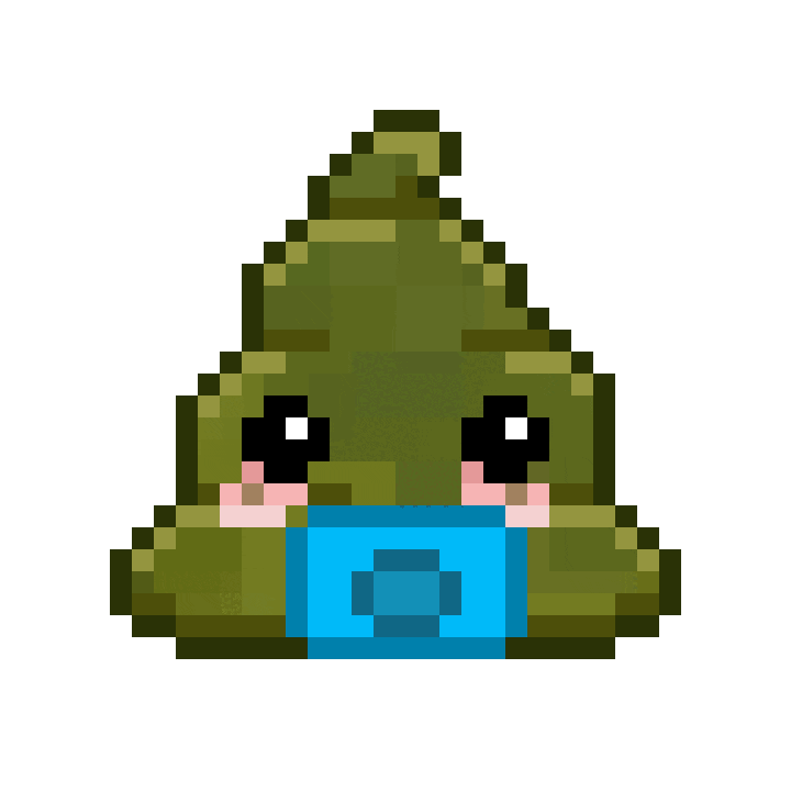 Art Shitting Sticker by Poopies.io