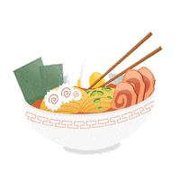 Eating Sticker by Five Folks