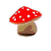 Mushroom Toadstool Sticker by Hunter