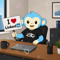 Blue Monkey GIF by Respective