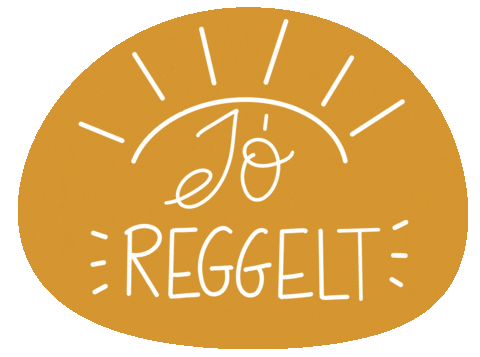 Morning Magyargif Sticker