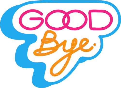 Upcycle Goodbye Sticker by Go IZI