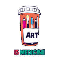 Mental Health Art Sticker by INTO ACT!ON