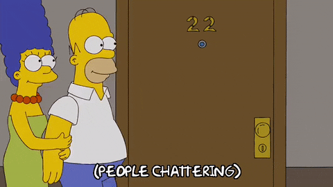 Gathering Episode 19 GIF by The Simpsons