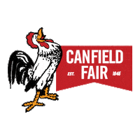 CanfieldFair something to crow about canfieldfair canfield fair somethingtocrowabout Sticker