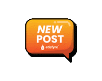 Social Media New Post Sticker by Atisfyre
