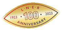 100 Years Logo Sticker by London North Eastern Railway