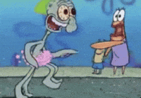 Avoid Crazy Man GIF