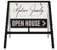 ModernFamilyRealEstate real estate realtor sign realty Sticker