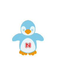nubyusa penguin nuby nubybaby nubyusa Sticker