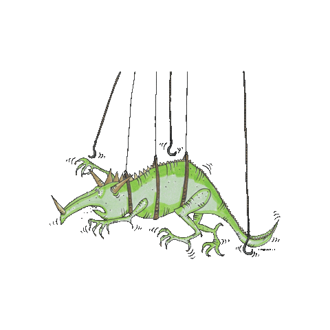 Bouncing Hang In There Sticker
