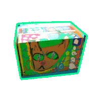 Cat Cat Sticker by KaoruHironaka