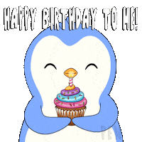Happy Birthday Party Sticker by Pudgy Penguins