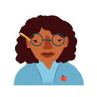 Digital art gif. Different cartoon images of people from the shoulders up cycle through in front of us; woman, men, a doctor and an older woman. Text reads, "Todos tenemos un papel en la prevención del uso indebido de drogas y alcohol."