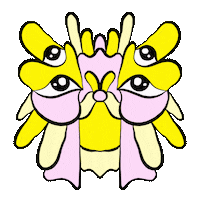lukaskasper happy art animation trippy Sticker