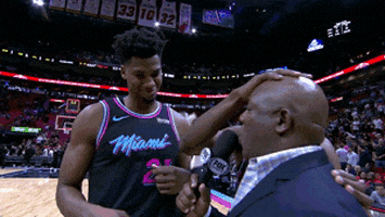 talking walk off GIF by NBA