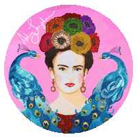 new orleans yes Sticker by Ashley Longshore