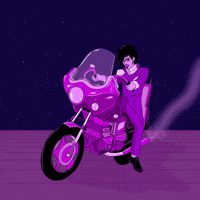 Wink Motorcycle GIF by Studios 2016