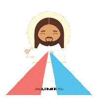 Jesus Saints Sticker by Shining Light Dolls